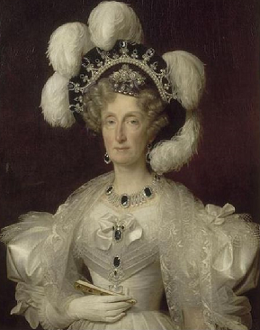 Louise-Marie-Amélie de Bourbon-Siciles - Portrait par Louis Hersent – 1830 - Musée Condé à Chantilly